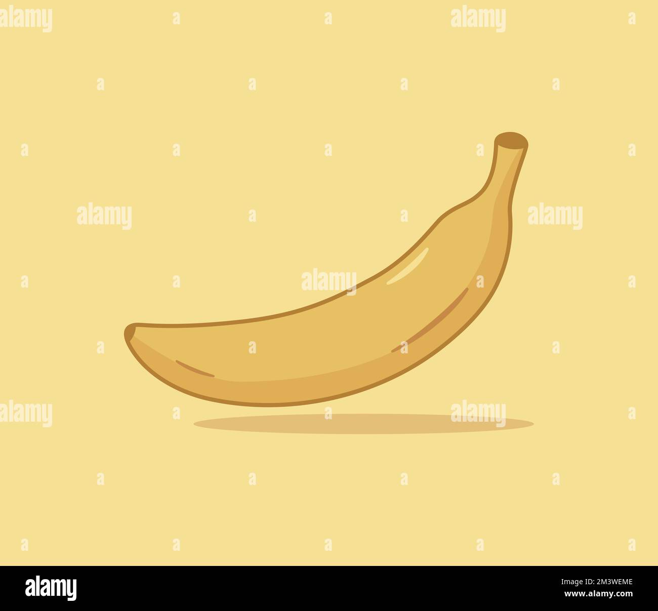 Cute banana cartoon vector illustration Stock Vector Image & Art Alamy