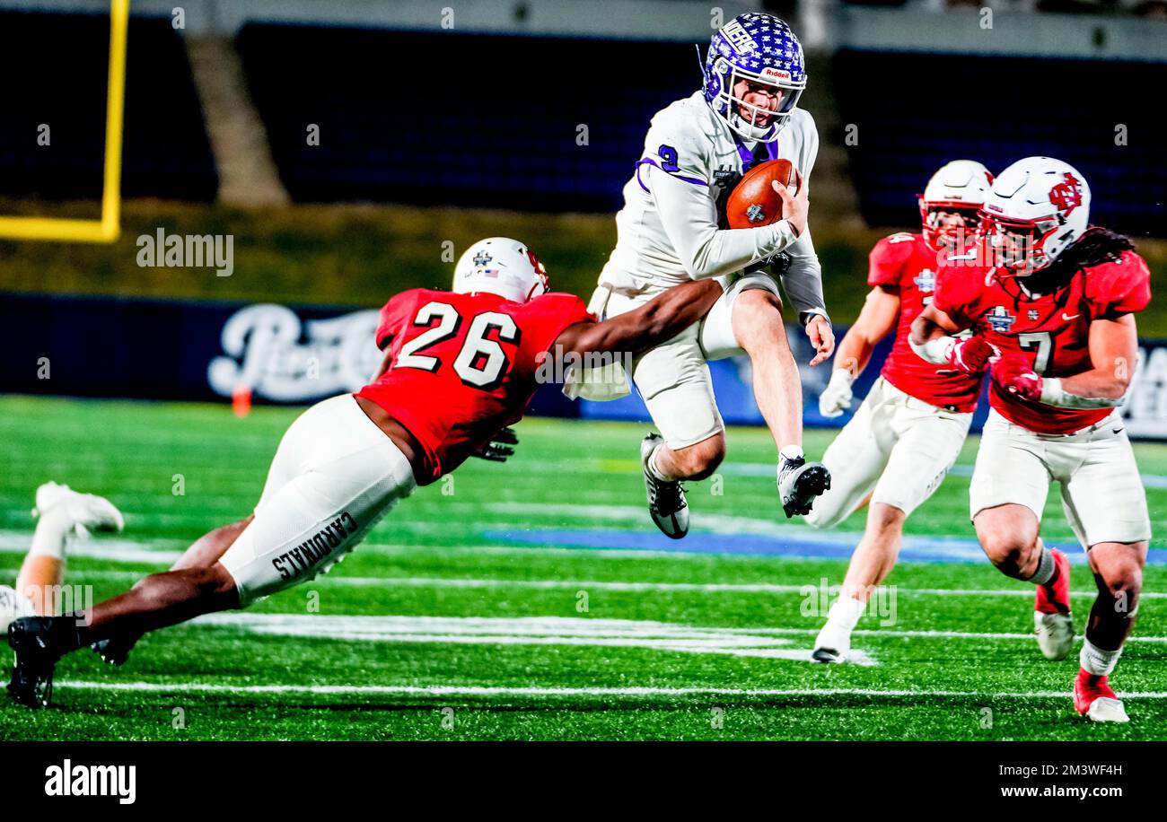 December 16, 2022, USA December 16, 2022 Mount Union's Braxton Plunk