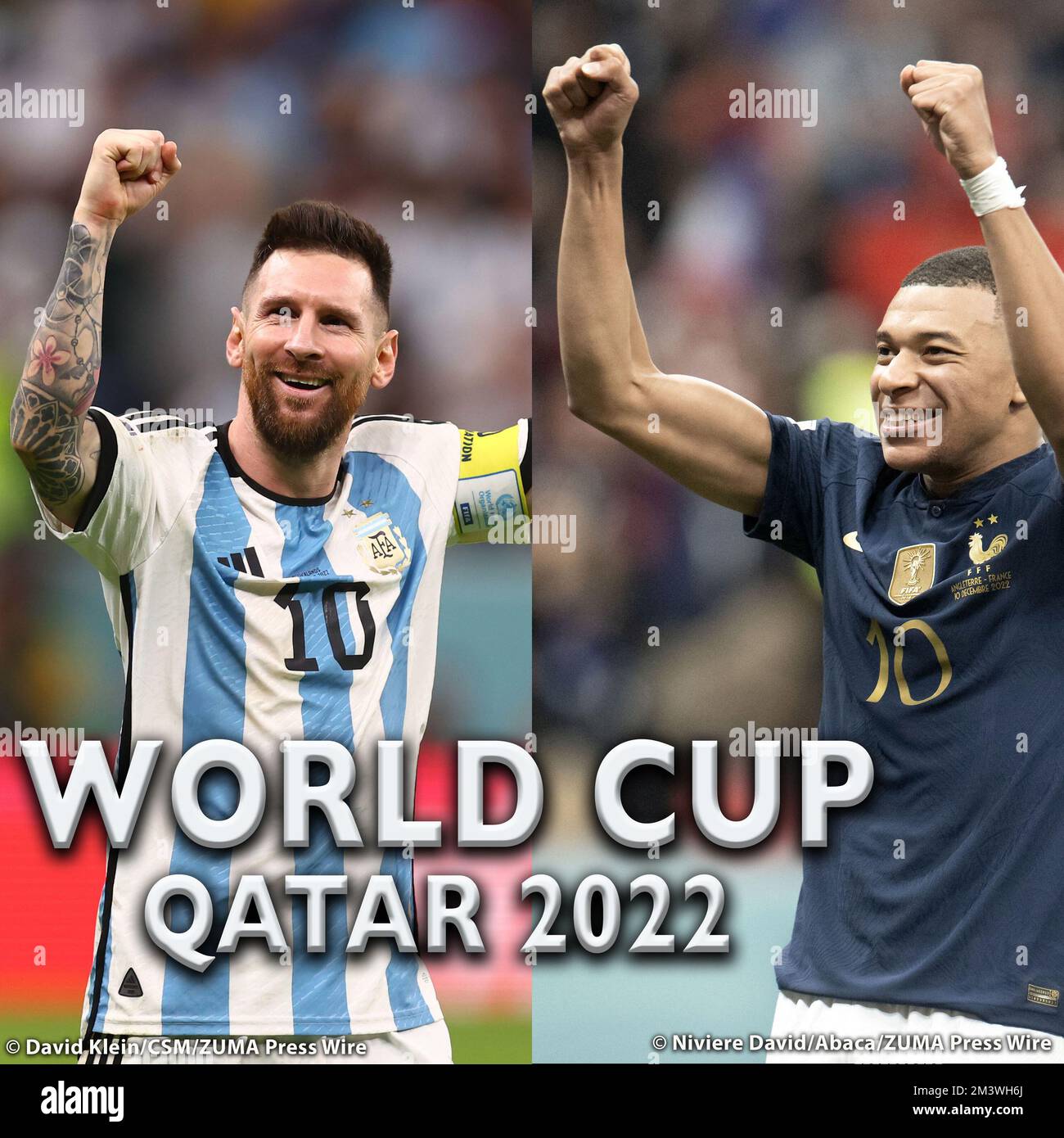 FIFA World Cup finals are on Sunday December 18, 2022, hosted by Qatar, between Argentina and France. Whoever wins it will be third time