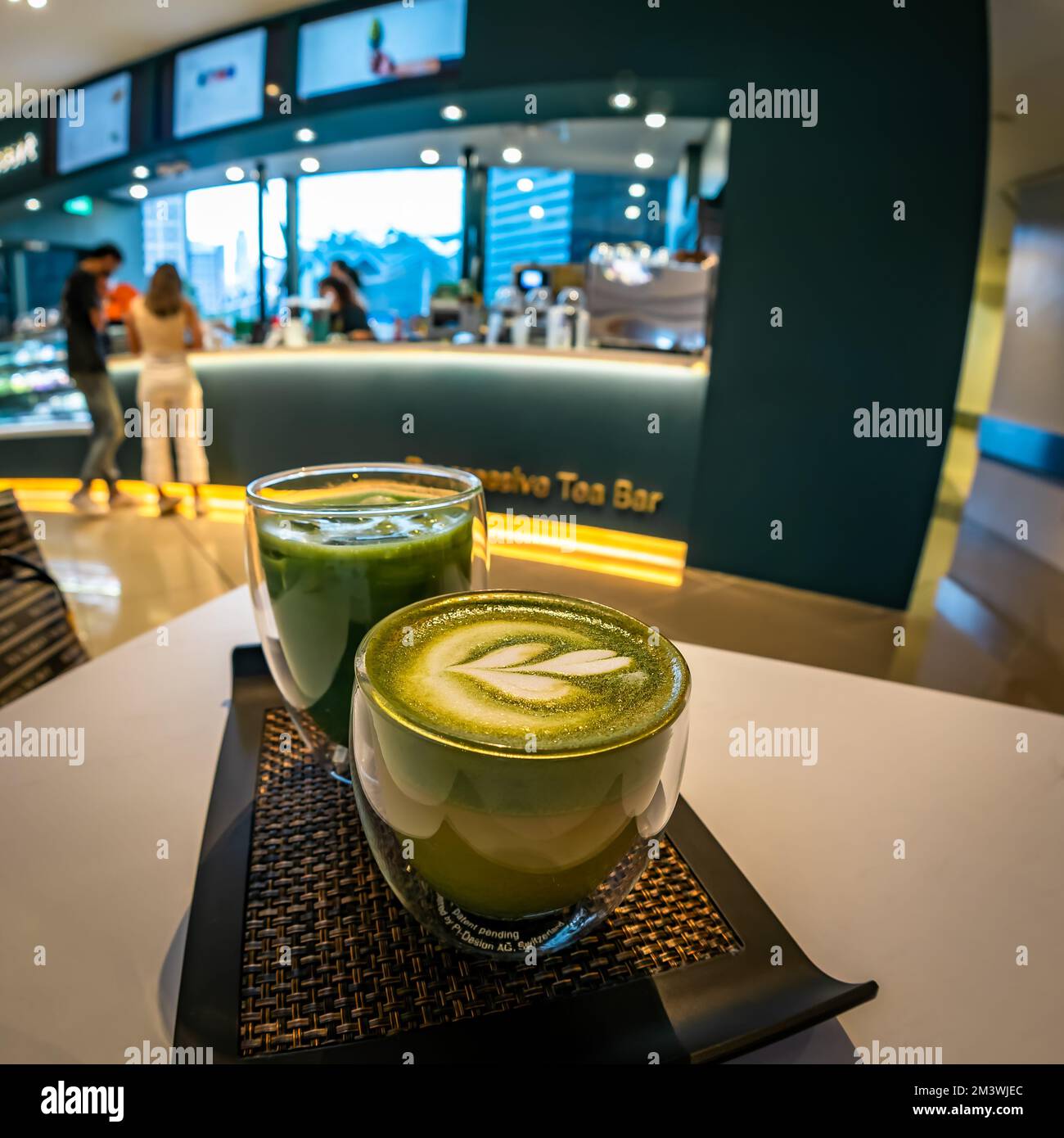 Singapore green tea hi-res stock photography and images - Alamy
