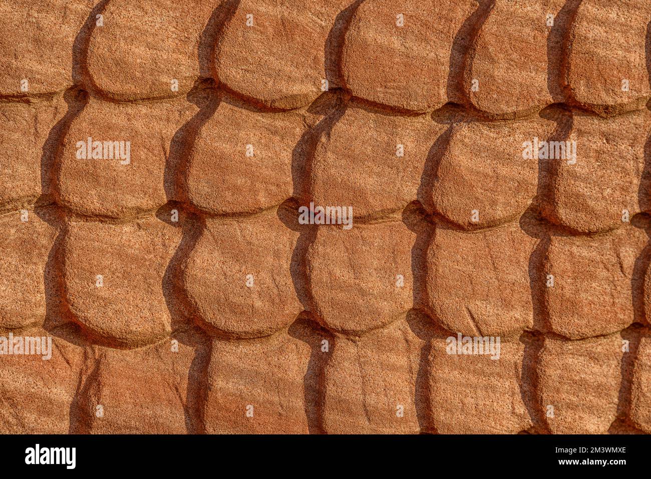 sandstone carving hand made texture background Stock Photo