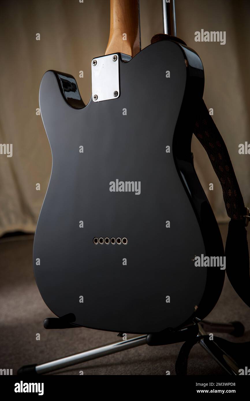 Wilko Johnson s red and black signature Fender Telecaster electric