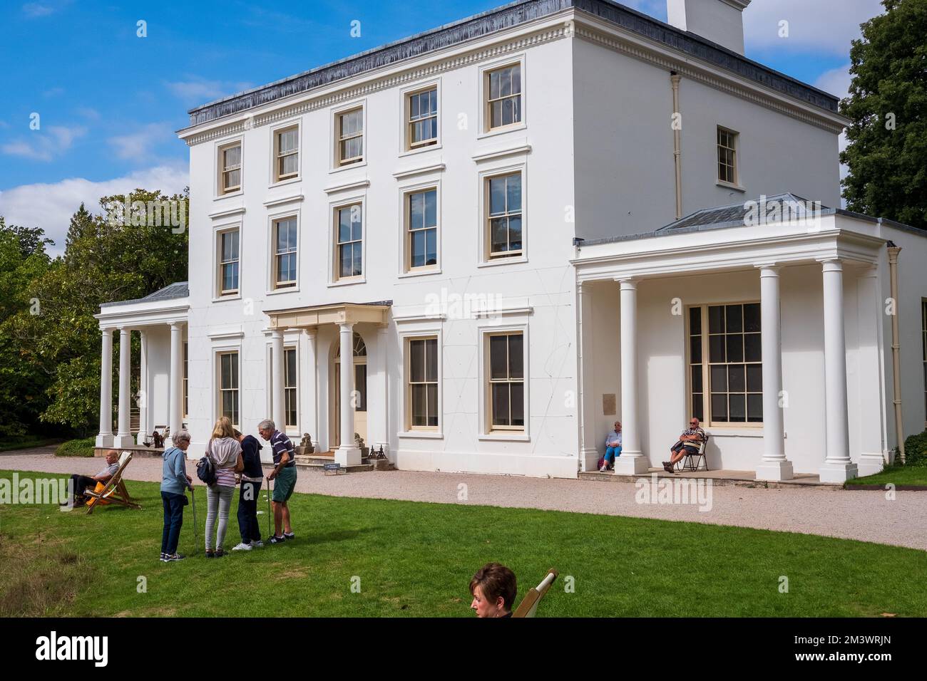Agatha Christie's House, Greenway, Devon Stock Photo Alamy