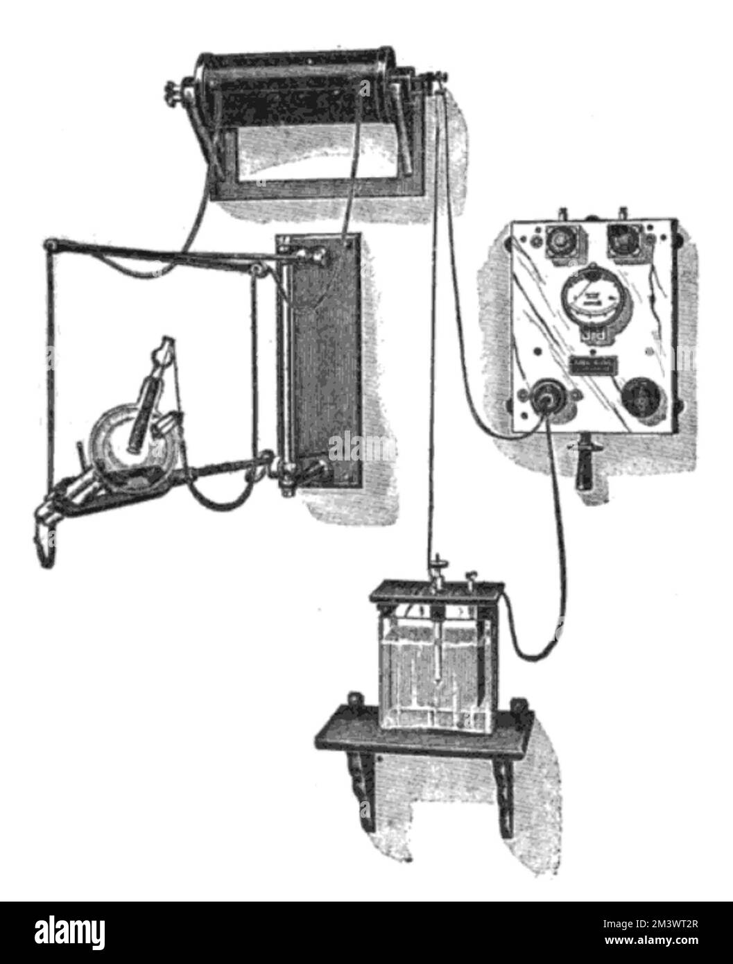 A medical Crookes xray machine Stock Photo Alamy
