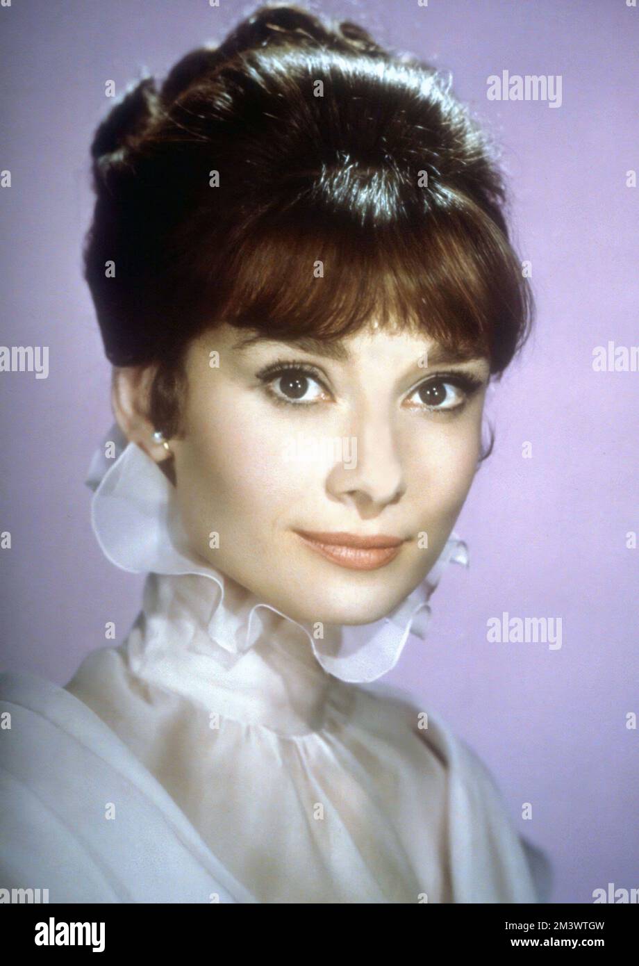AUDREY HEPBURN in MY FAIR LADY (1964), directed by CUKOR. Credit
