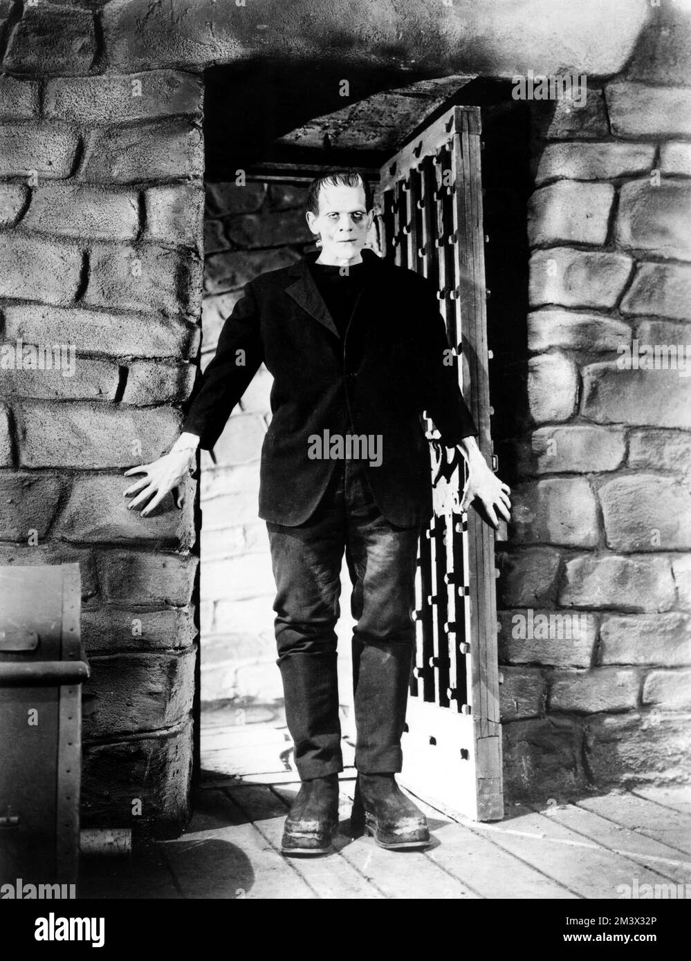 Frankenstein  Boris Karloff Stock Photo