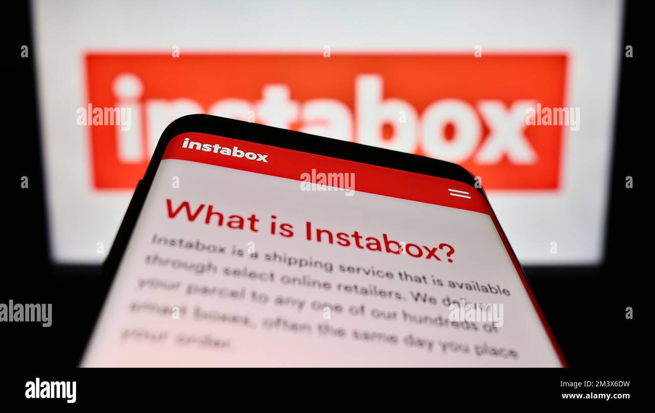 Instabox logo hi-res stock photography and images - Alamy