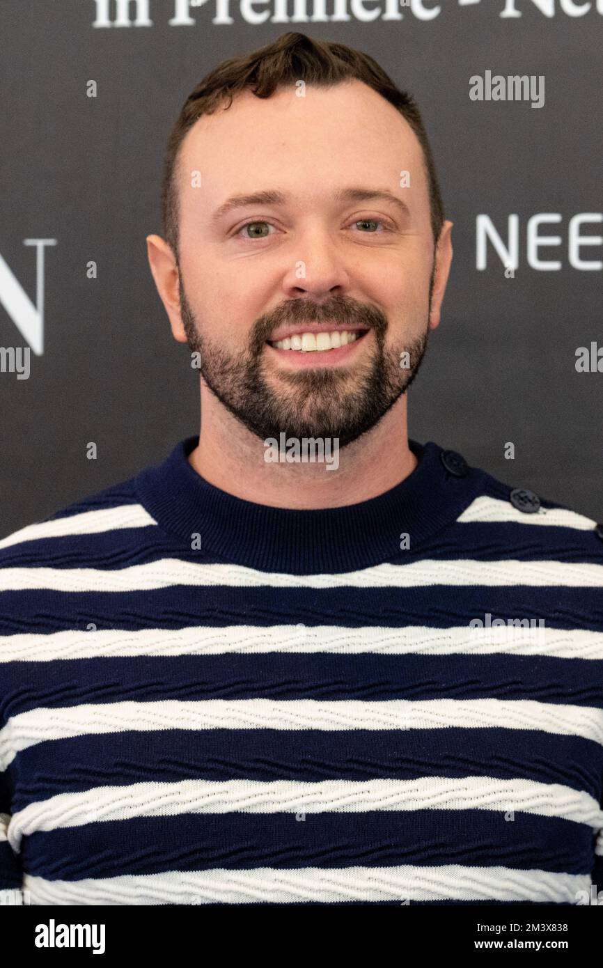 Tyler Thompson at the premiere of The Chosen at the Eye Filmmuseum in