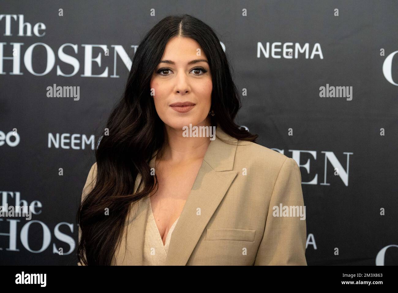 Elizabeth Tabish at the premiere of The Chosen at the Eye Filmmuseum in