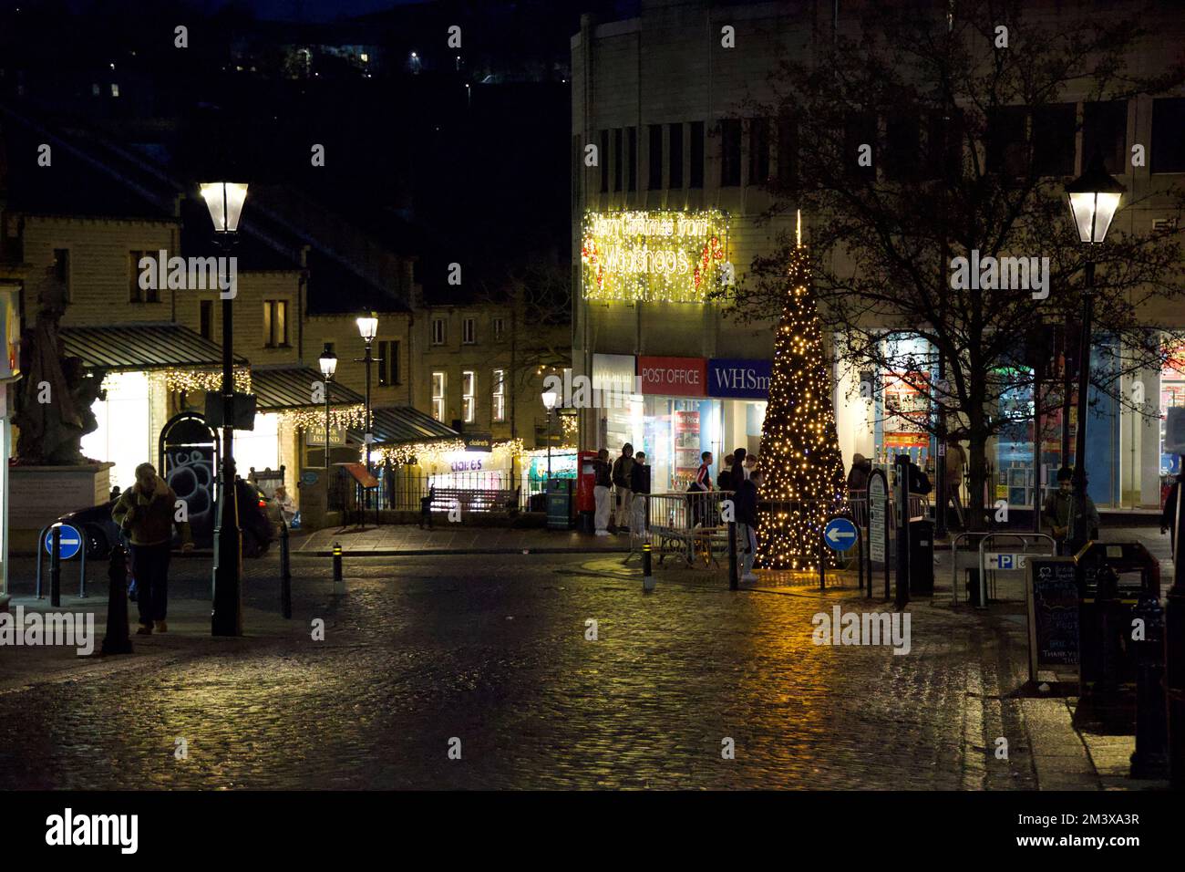 Halifax Christmas Lights Stock Photo Alamy