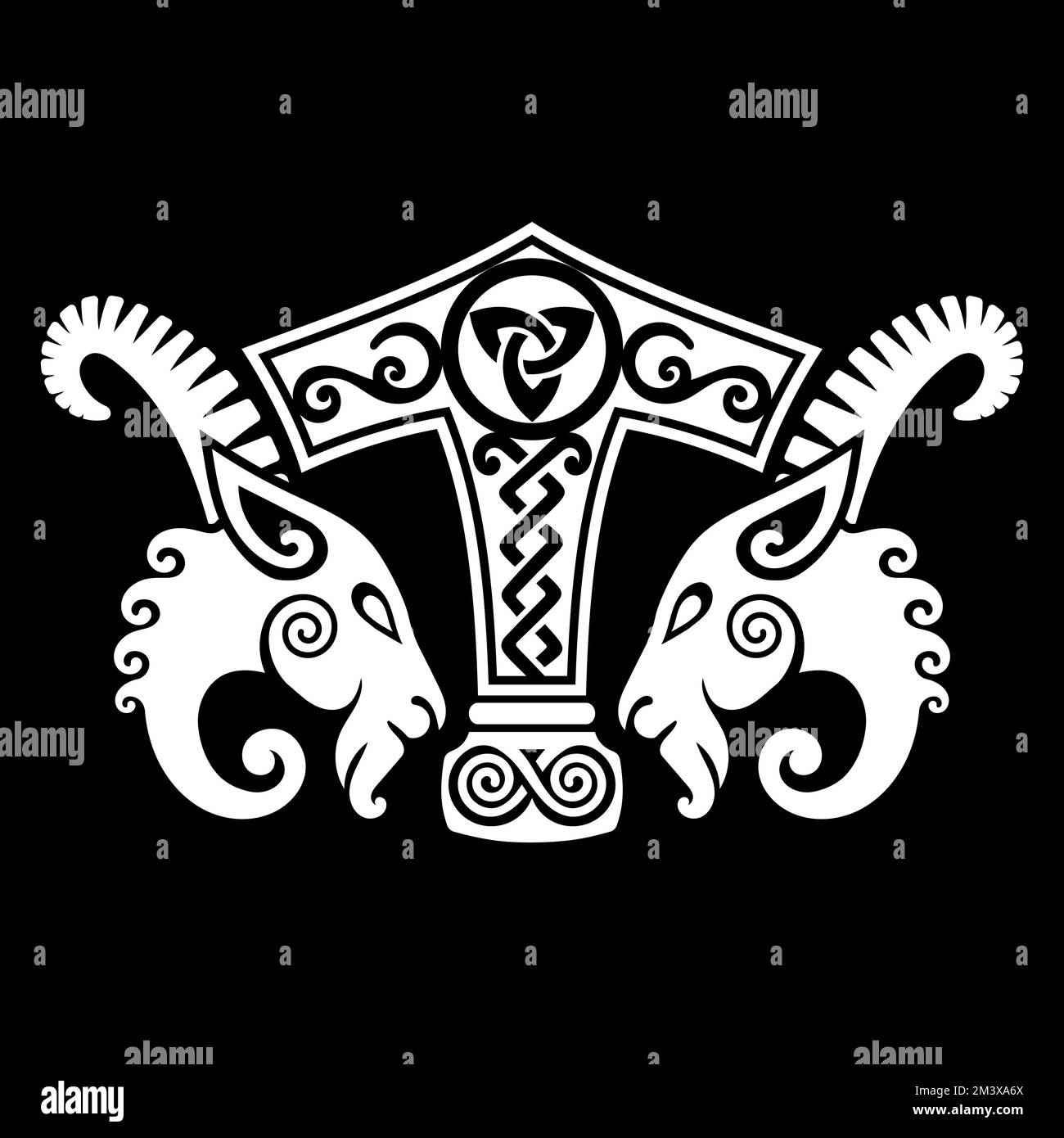 Hammer Of Thor Tattoo Designs hammer-of-thor-tattoo-designs