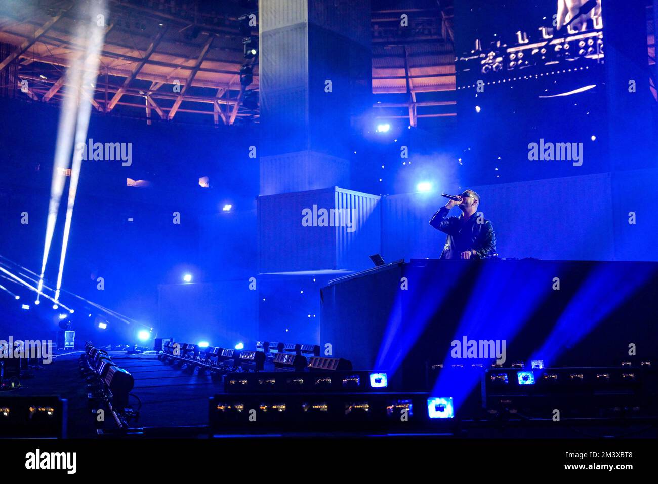 DJ Snake and Khaled (or Cheb Khaled) Gala perform at Qatar Fashion ...