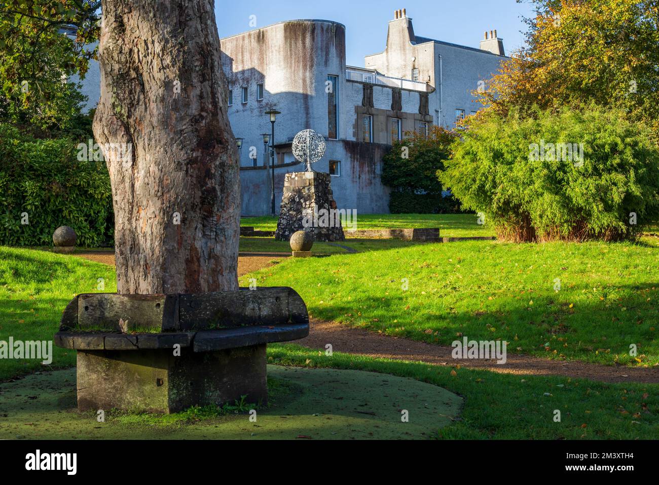 Art Deco Building in Glasgow Scotland Stock Photo Alamy