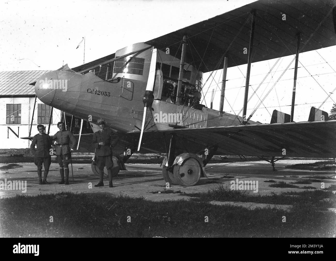 Aeroplani - Caproni Ca.50 variante aeroambulanza ricavata a partire dai modelli Ca.44 (1) Stock Photo
