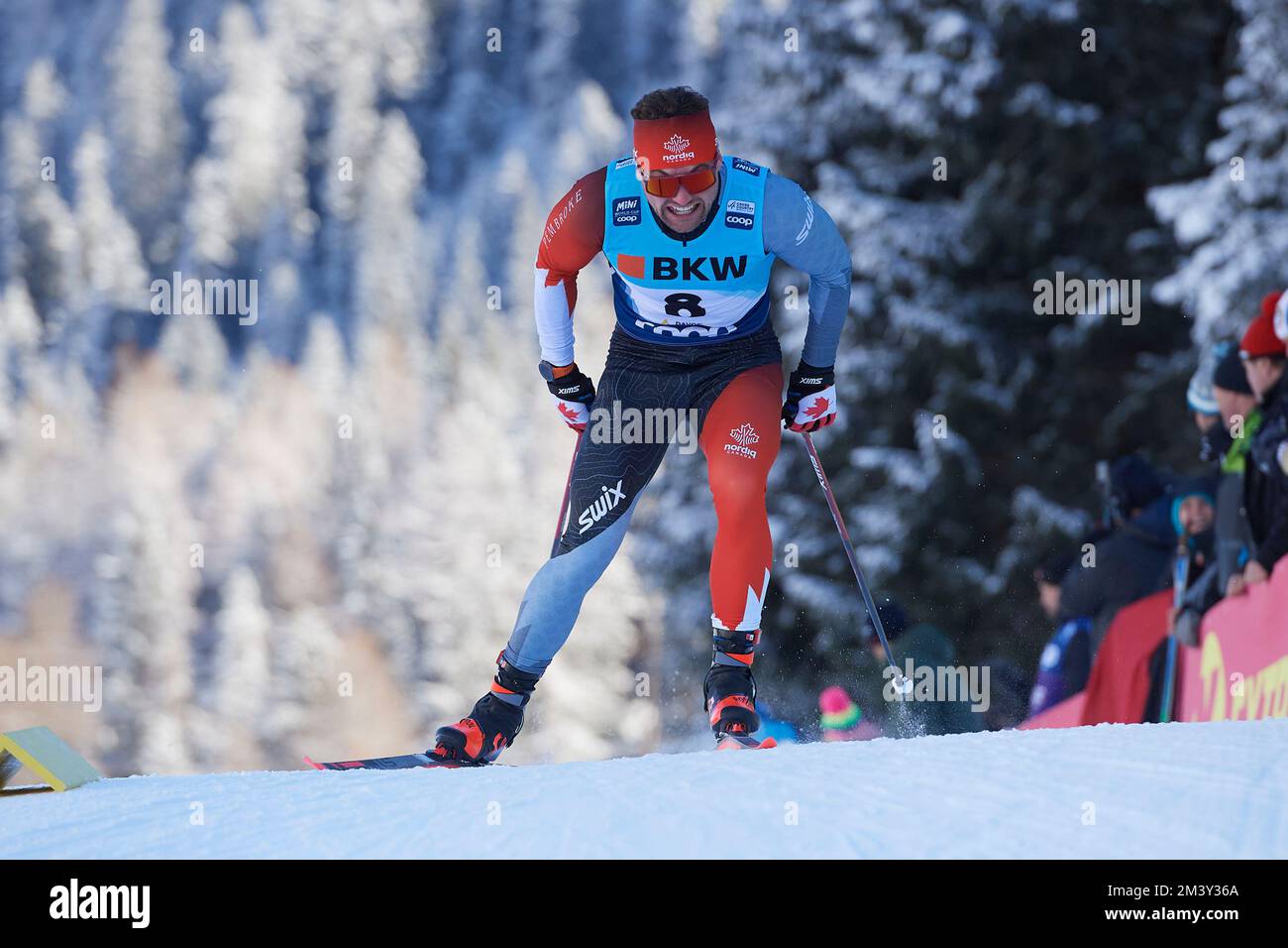 Davos, Schweiz, 17. Dezember 2022. Graham Ritchie beim Sprint Rennen am ...