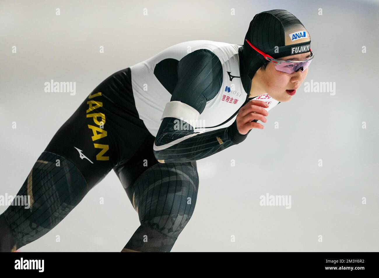 CALGARY, CANADA DECEMBER 17 Momoka Horikawa of Japan competing on