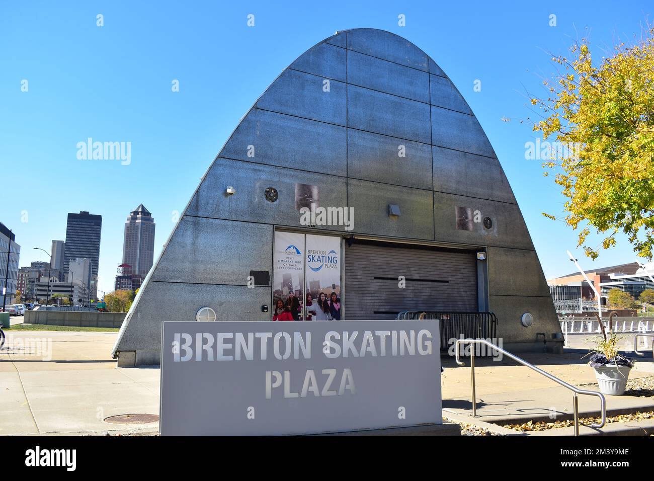 Brenton Skating Plaza in Des Moines, Iowa Stock Photo Alamy