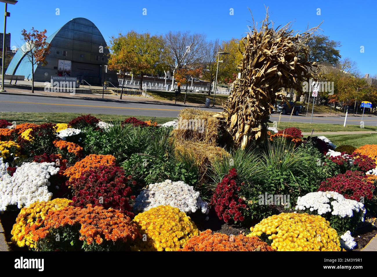 Brenton Skating Plaza in Des Moines, Iowa Stock Photo Alamy
