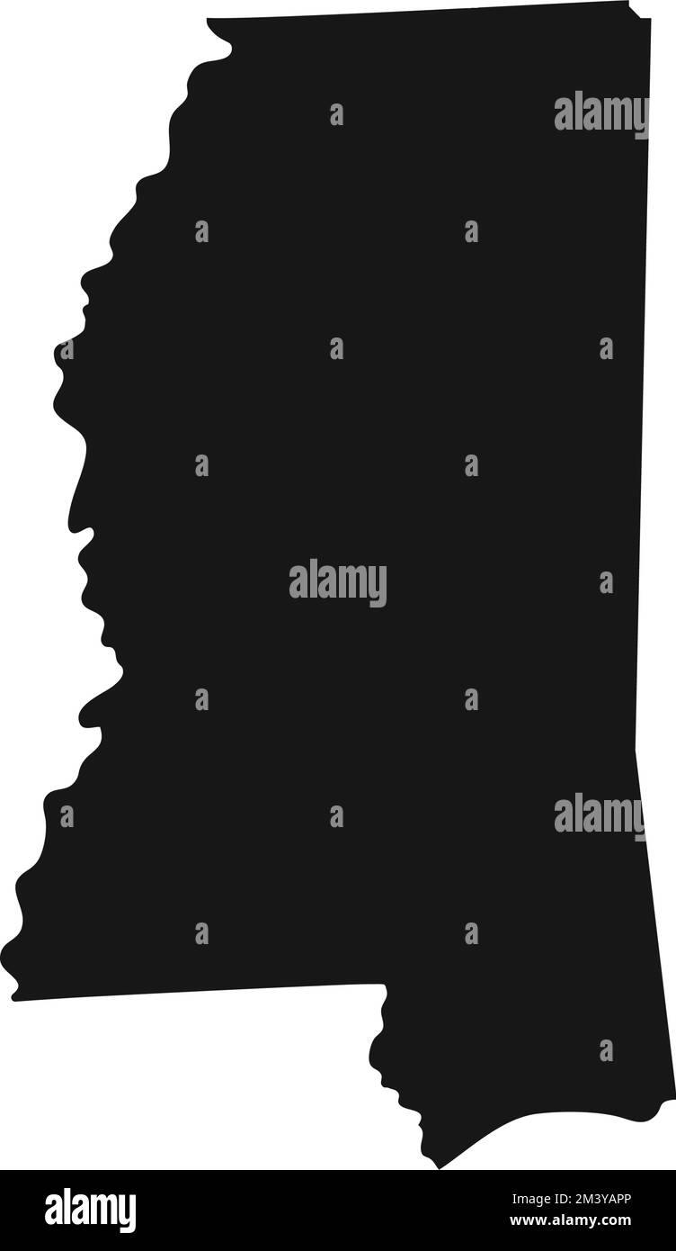 Silhouette Of Mississippi State Border Stock Vector Image Art Alamy silhouette-of-mississippi-state-border-stock-vector-image-art-alamy