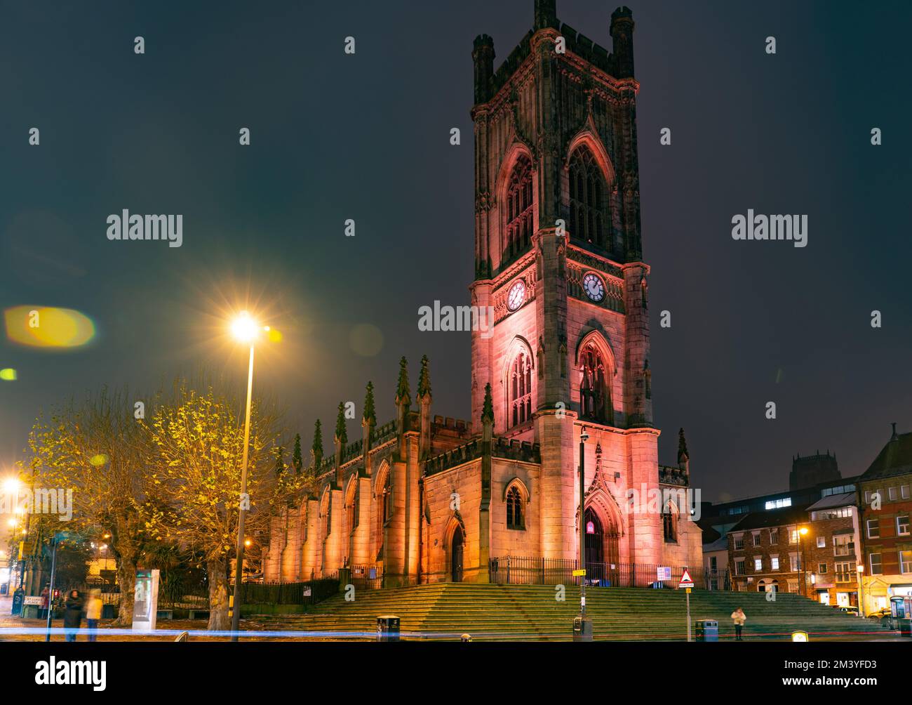 St Luke's Bombed Church, Liverpool. Bombed in the May Blitz of 1941