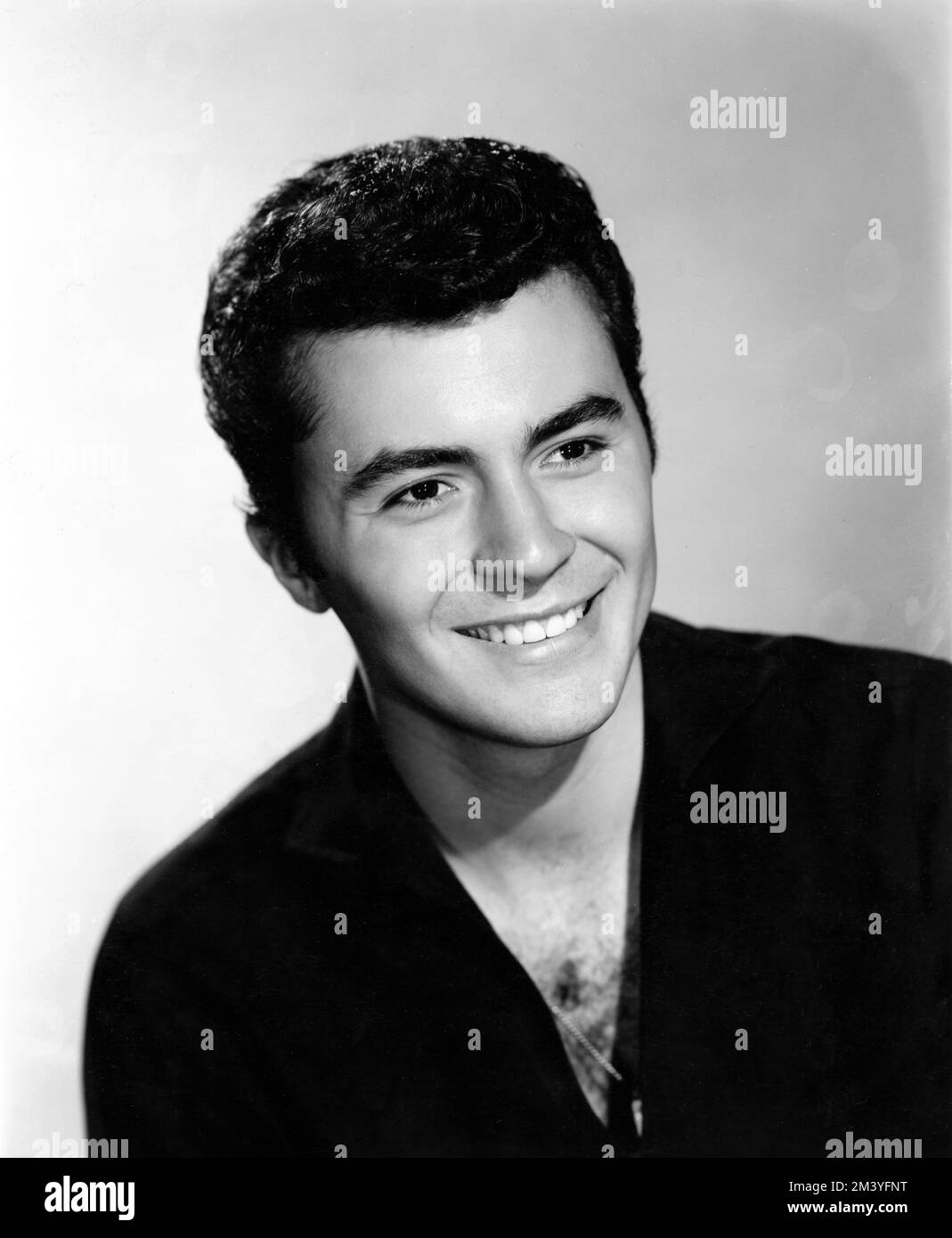 JAMES DARREN circa 1959 Portrait publicity for Columbia Pictures Stock