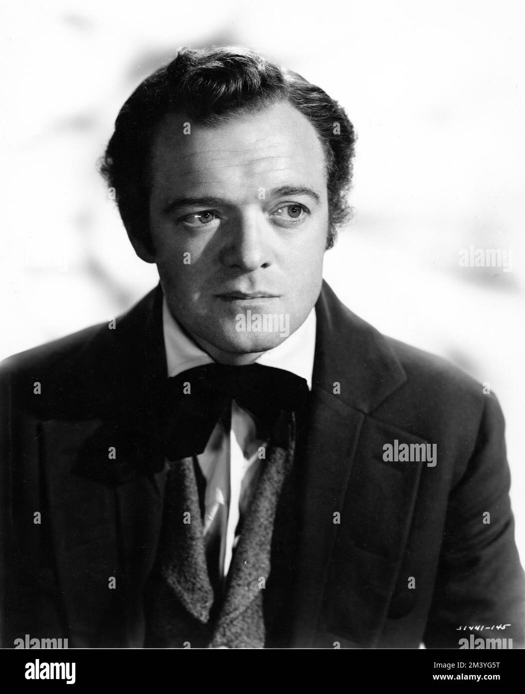 VAN HEFLIN Portrait as provincial doctor Charles Bovary in MADAME BOVARY 1949 director VINCENTE MINNELLI novel Gustav Flaubert screenplay Robert Ardrey men's costumes Walter Plunkett Stock Photo