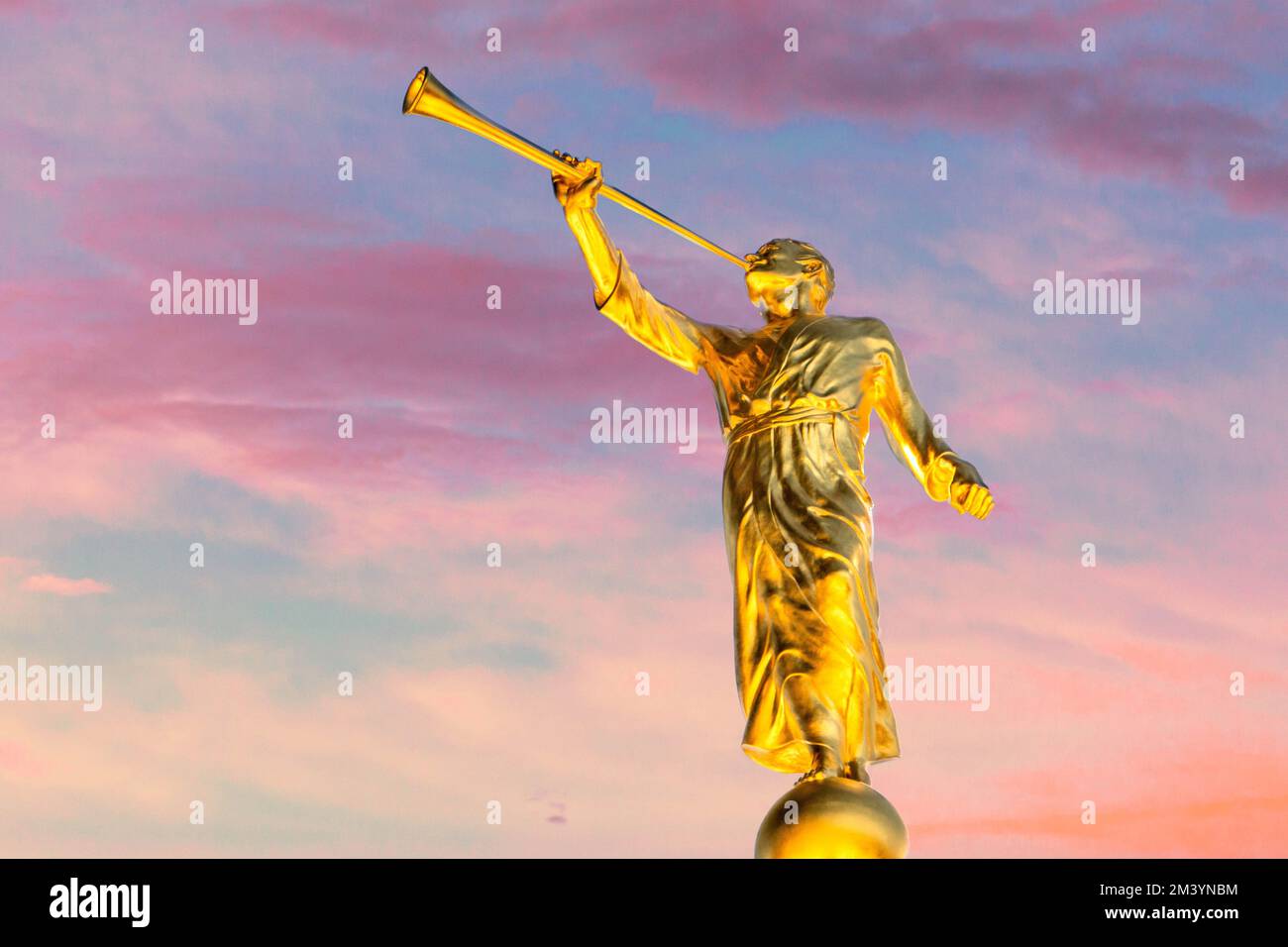 Angel moroni statue hires stock photography and images Alamy