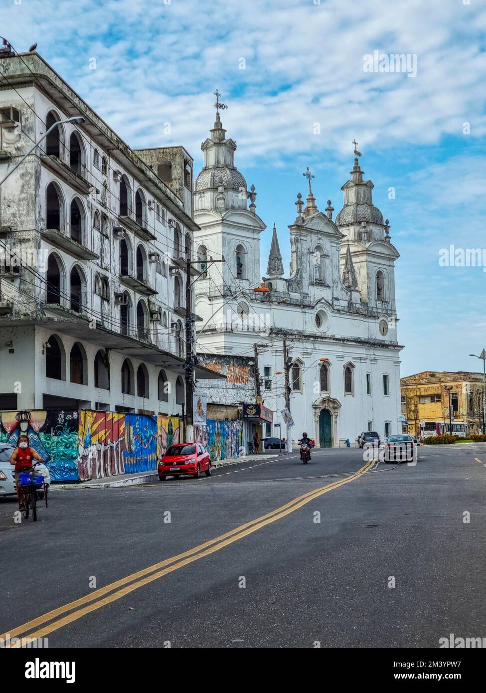 Our Lady of Grace Cathedral, Belem, Brazil Stock Photo Alamy