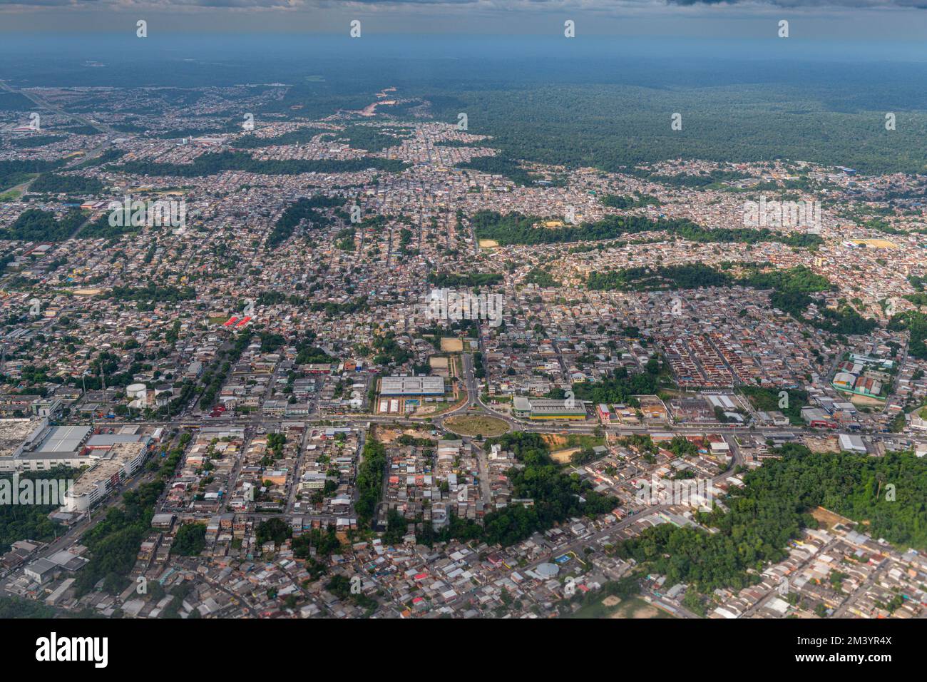 Aerial of Manaus, Amazonas state, Brazil Stock Photo Alamy