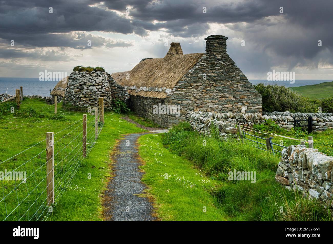 Croft house museum shetland islands hi-res stock photography and images ...