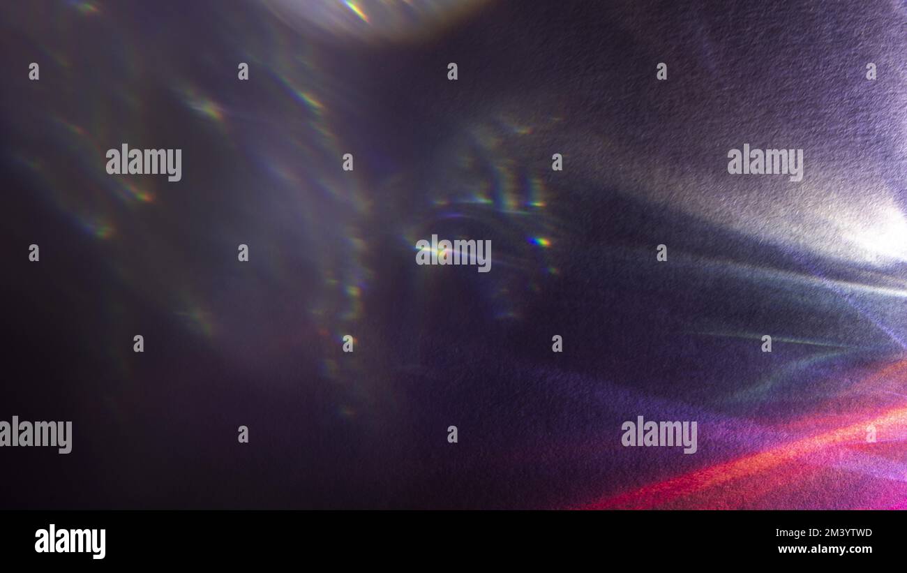 Dynamic bright lights prism effect Stock Photo Alamy