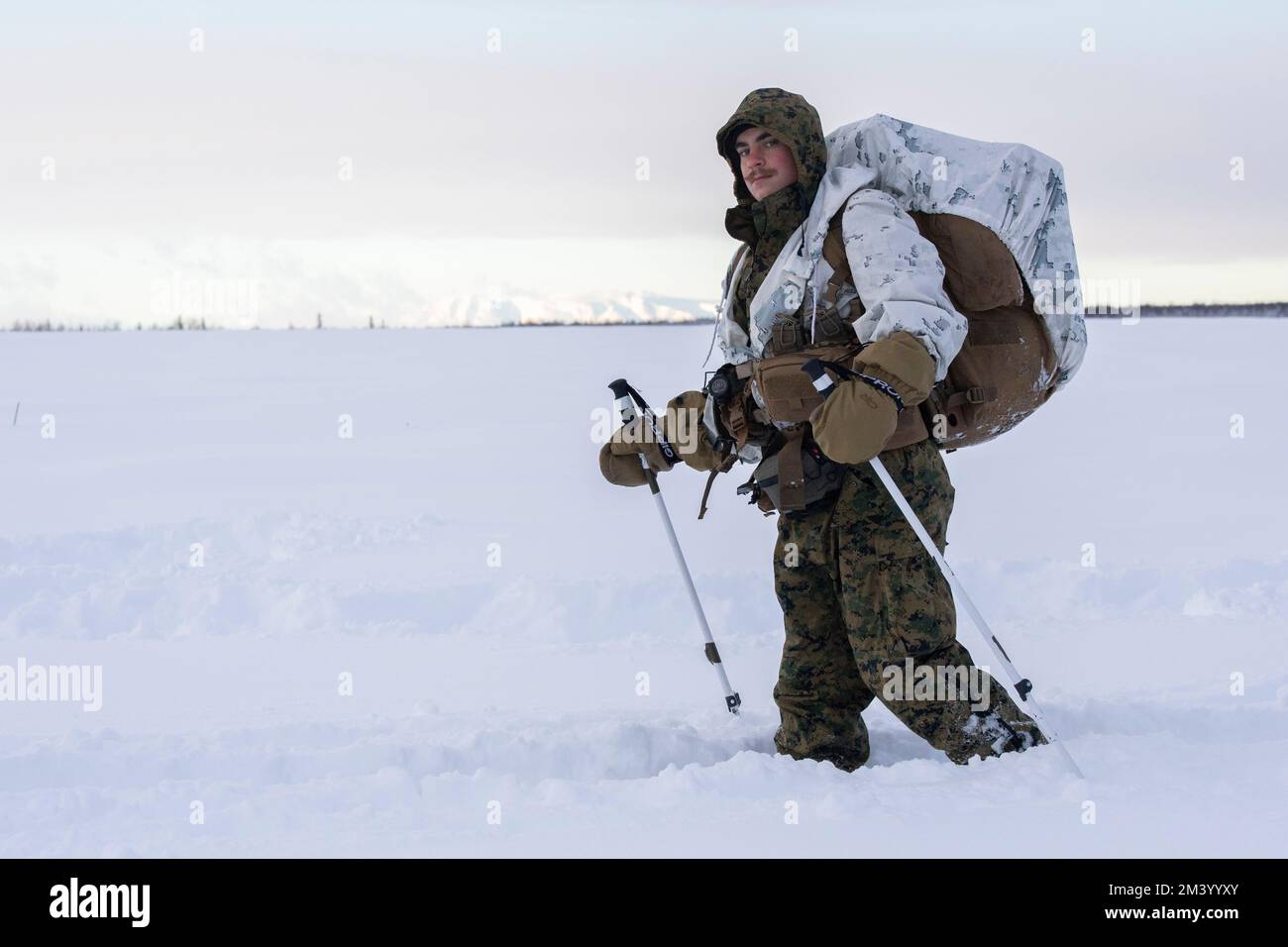 A U.S. Marine assigned to the 2d Reconnaissance Battalion, 2d Marine