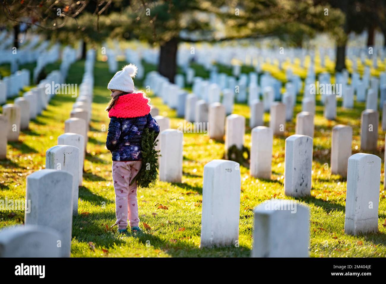 Arlington cemetary christmas wreaths