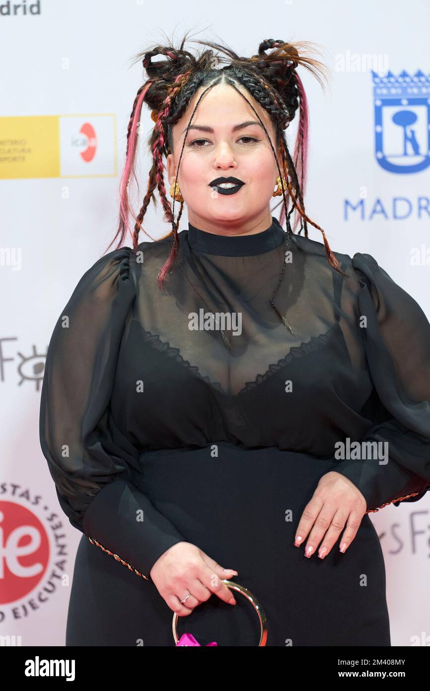 Madrid, Spain. 17th December, 2022. Laura Galan attends 28th Jose Maria