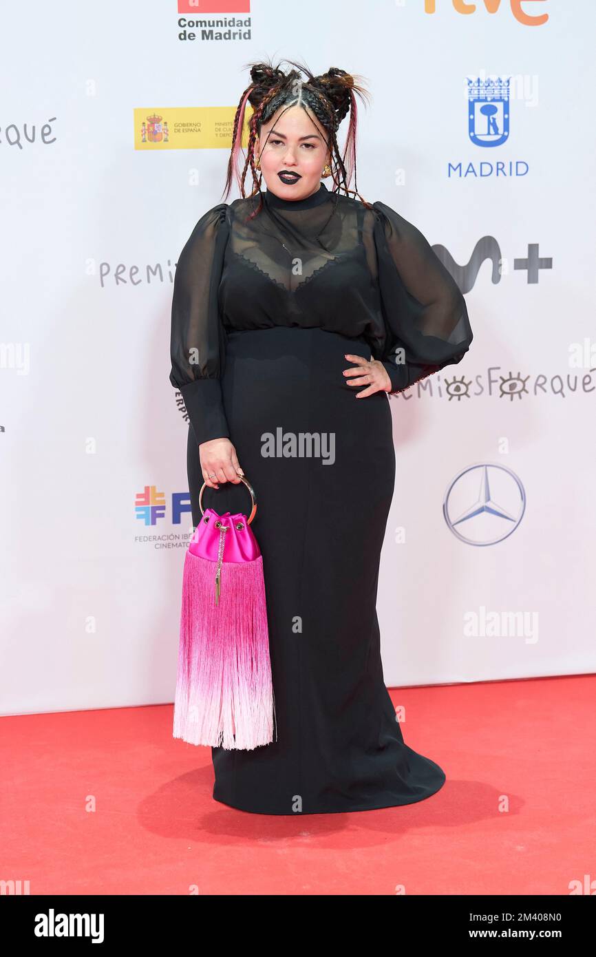 Madrid, Spain. 17th December, 2022. Laura Galan attends 28th Jose Maria