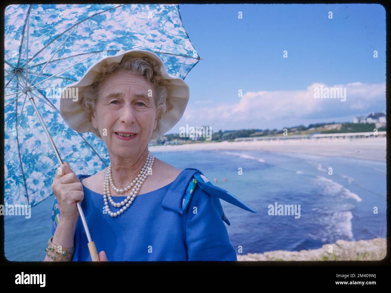 Mrs. Whitehouse with Parasol and Van Allen, Toni Frissell,