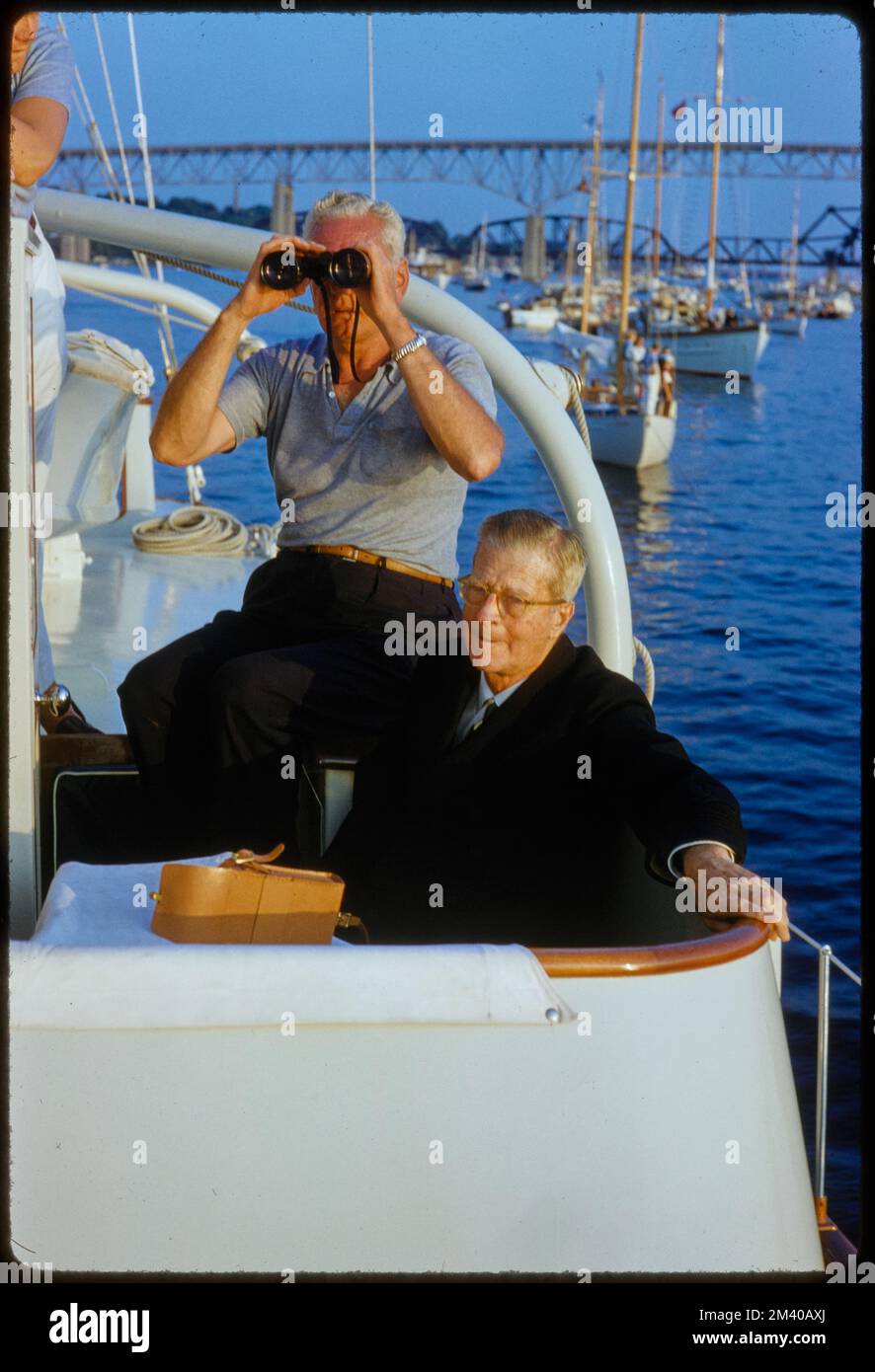 Harold Vanderbilt, Rowing - Harvard/Yale, Toni Frissell, Antoinette ...