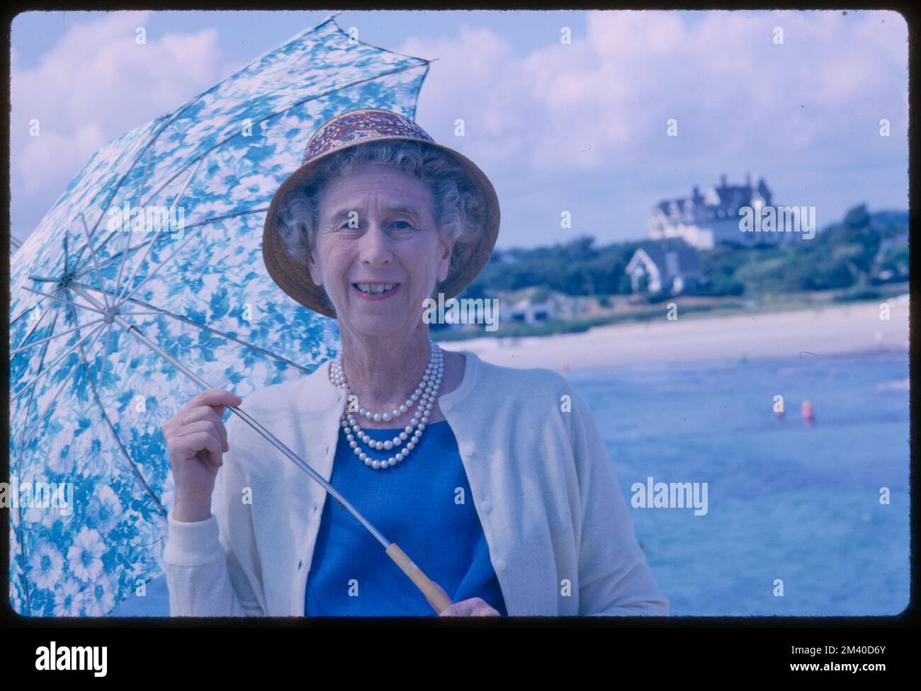 Mrs. Whitehouse with Parasol and Van Allen, Toni Frissell,