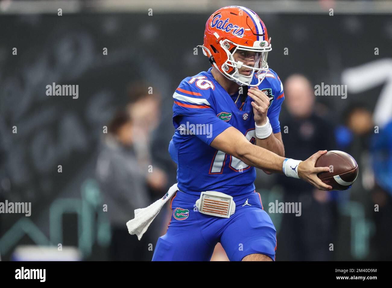 LAS VEGAS, NV - DECEMBER 17: Florida Gators quarterback Jack