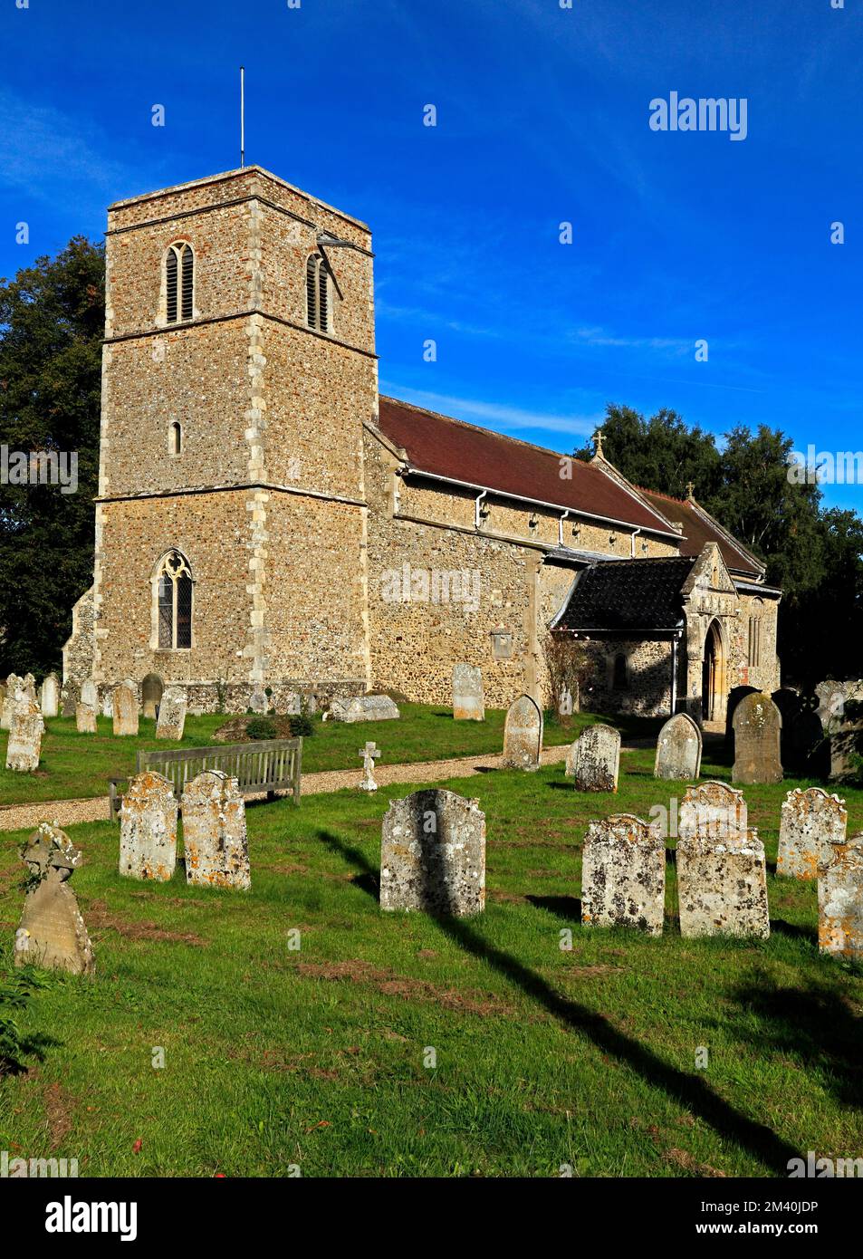 Weston Longueville church,  Parson Woodforde, Norfolk, England 22 Stock Photo