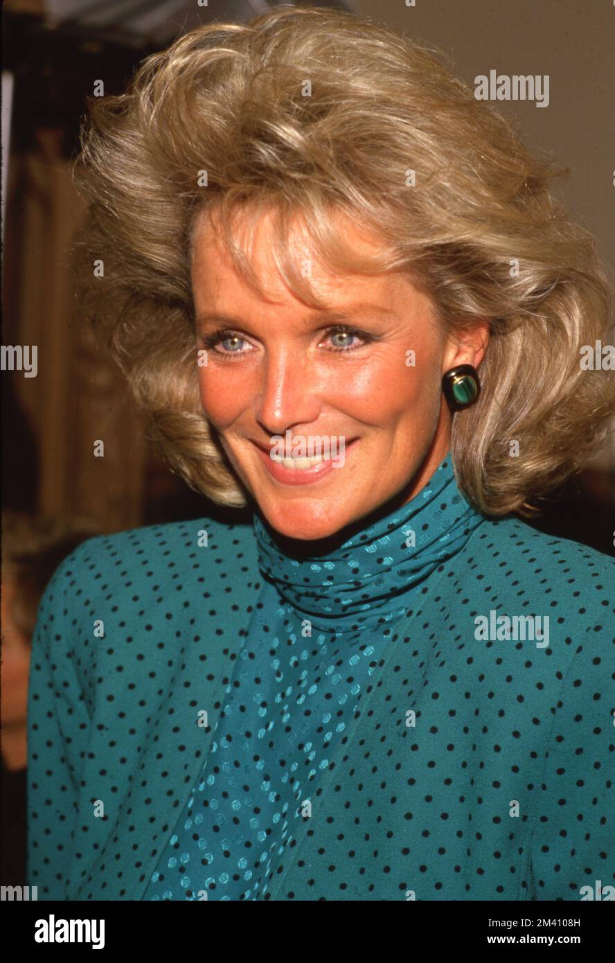 Linda Evans at the150th episode of the television series "Dynasty" on