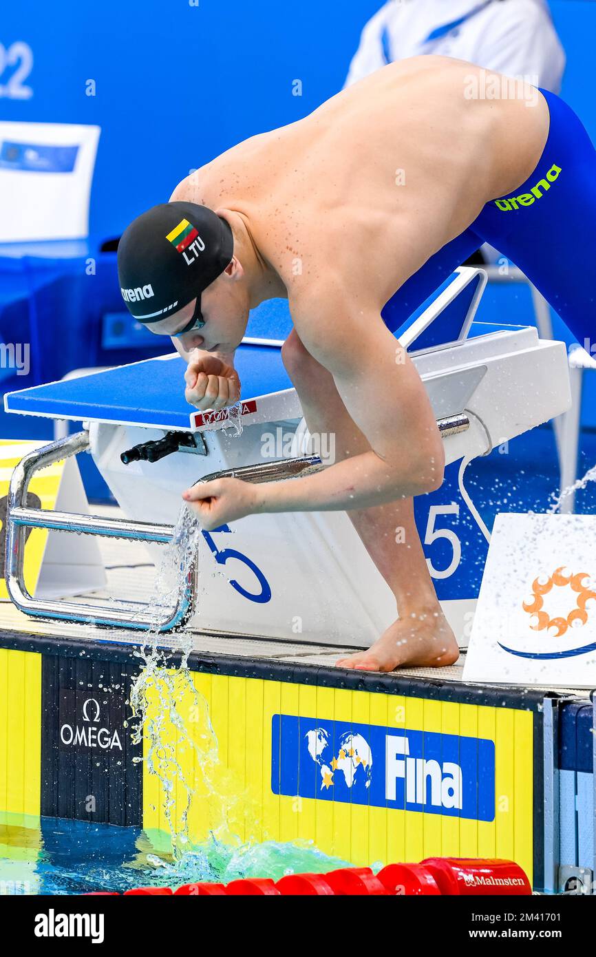 Melbourne, Australia. 18th Dec, 2022. Danas Rapsys of Lithuania ...
