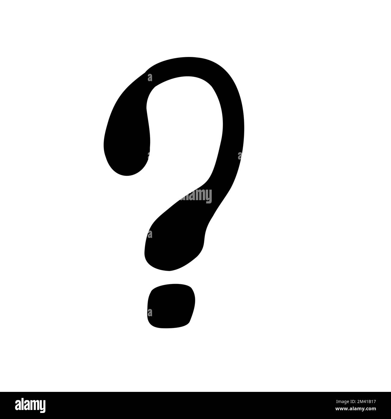 Questions marks. Hand drawn doodle ask sign set. Vector Who Why FAQ ...