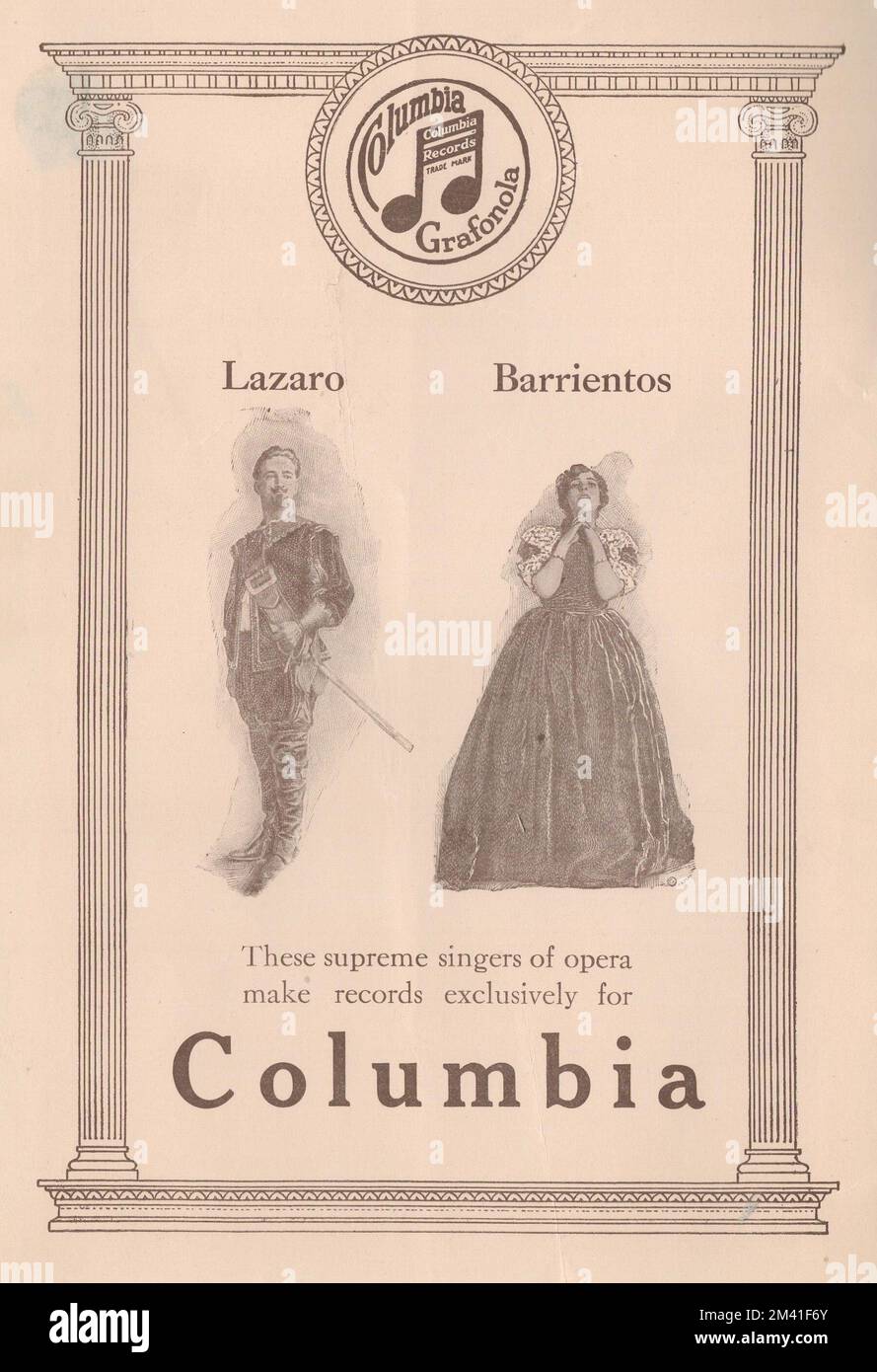 Opera Series Scans from 1917/1918 Opera Season program. Features Advertisements and ...