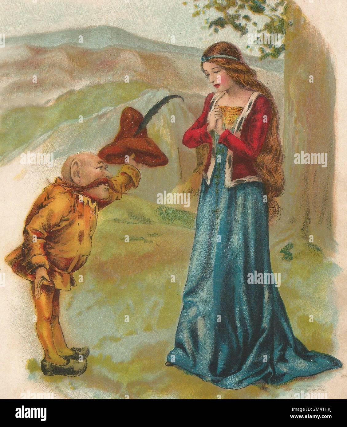 Childrens book illustrations vintage hi-res stock photography and ...