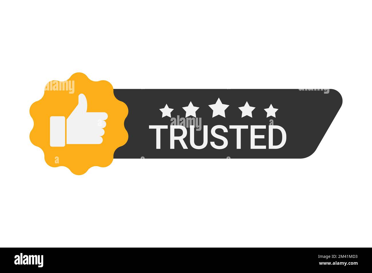 Trusted stamp Stock Vector Images - Alamy