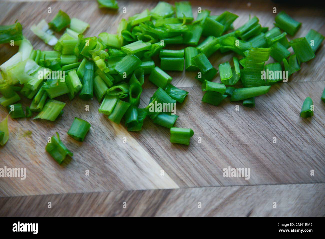 Close up chopped spring onions on hi-res stock photography and images ...