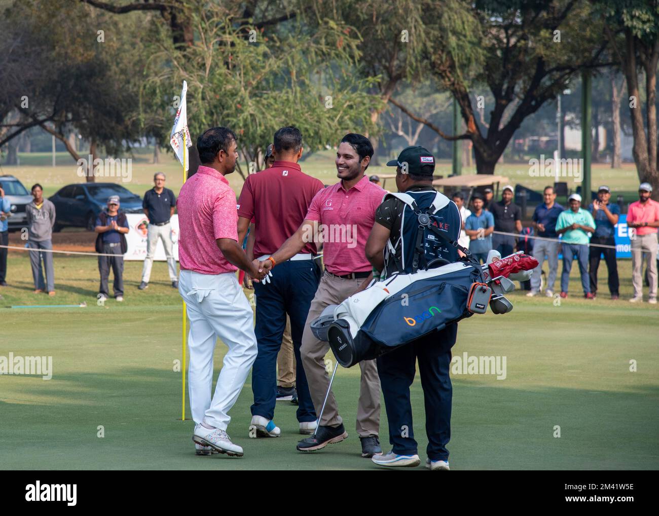 Kolkata, India. 18th Dec, 2022. S.S.P. Chawrasia Invitational Golf Tournament under the banner