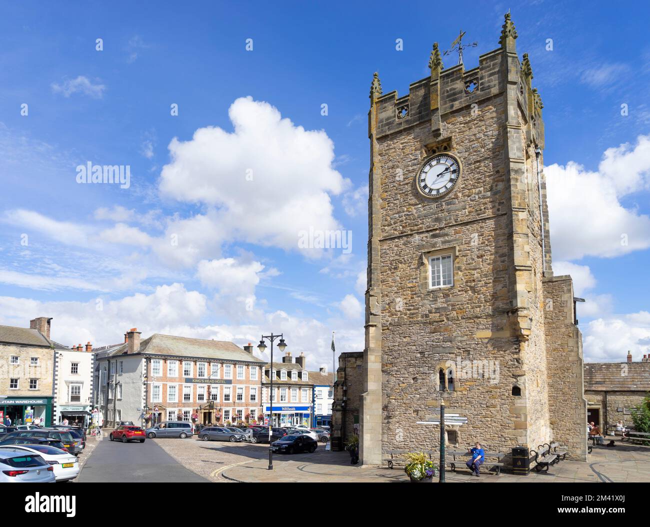 Richmond North Yorkshire Holy Trinity Church in Richmond Market Place Richmond North Yorkshire England UK GB Europe Stock Photo