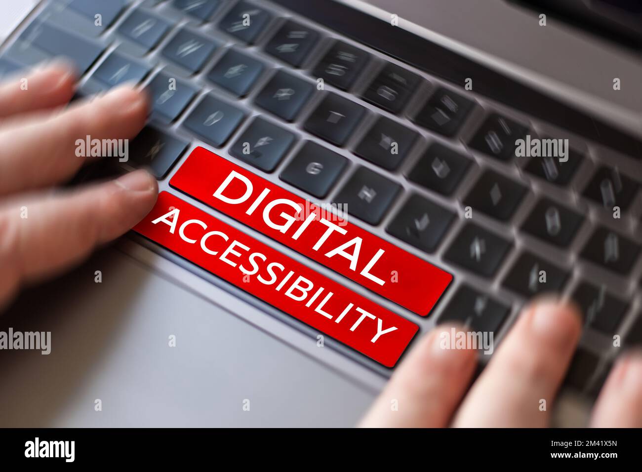 Sign displaying Digital Accessibility. Business showcase electronic ...